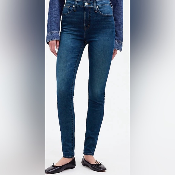 Madewell Denim - Madewell 10” high-rise skinny jeans size 28